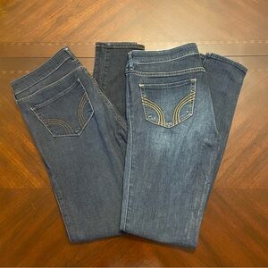 Lot of 2 Pairs of Hollister Jeggings 7L